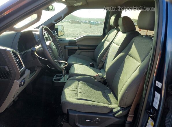 1FTEW1CP9GKE01161 2016 FORD F150 Blue Vista interior delantera