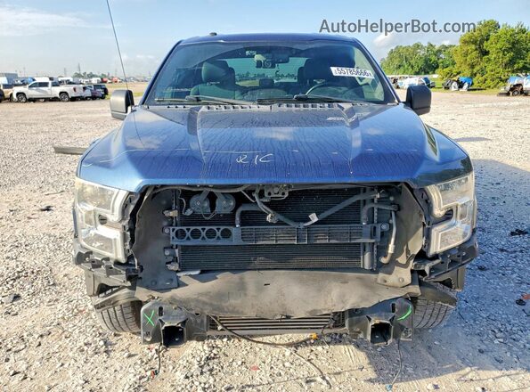 1FTEW1CP9GKE01161 2016 FORD F150 Blue Vista frontal