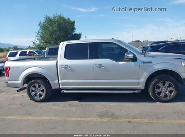1FTEW1CP9GKE72487 2016 FORD F150 Серебряный Вид задней части салона