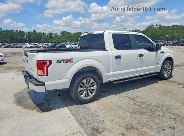 1FTEW1CP9HFA06827 2017 FORD F150 White Trasero derecho