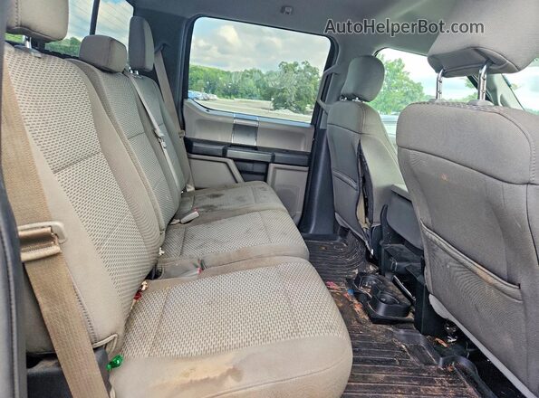 1FTEW1CP9HFC49537 2017 FORD F150 Черный Вид задних сидений