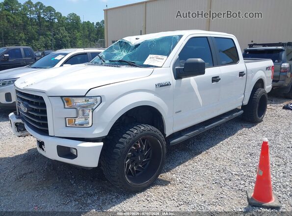 1FTEW1CP9HFC80402 2017 FORD F150 White Vista tres cuartos delantera izquierda