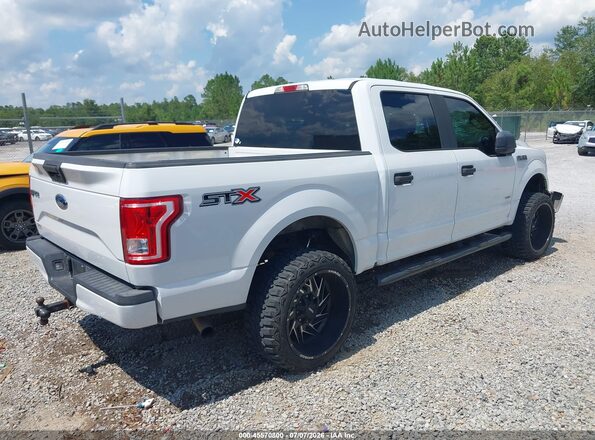 1FTEW1CP9HFC80402 2017 FORD F150 White Trasero derecho
