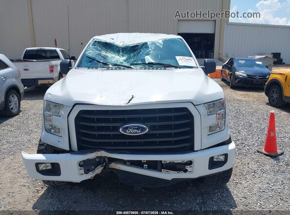 1FTEW1CP9HFC80402 2017 FORD F150 White Vista del cuadro de instrumentos