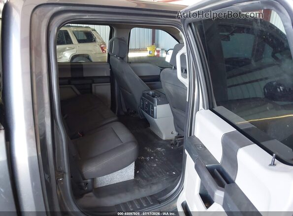 1FTEW1CP9JFA32141 2018 FORD F150 Gray VIN կոդի պիտակի տեսք
