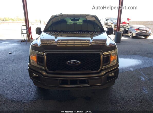 1FTEW1CP9JFA32141 2018 FORD F150 Gray Սարքավորումների վահանակի տեսք