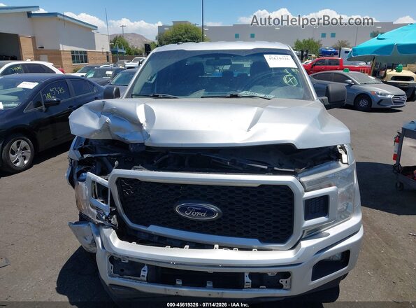 1FTEW1CP9JFC02918 2018 FORD F150 Серебряный Вид щитка приборов
