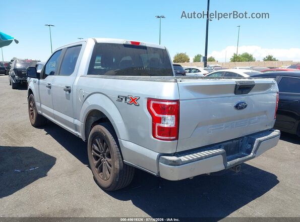 1FTEW1CP9JFC02918 2018 FORD F150 Серебряный Задняя левая четверть
