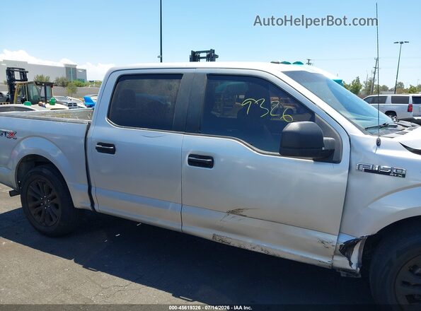 1FTEW1CP9JFC02918 2018 FORD F150 Серебряный Вид задней части салона