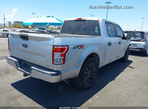 1FTEW1CP9JFC02918 2018 FORD F150 Серебряный Задняя правая четверть