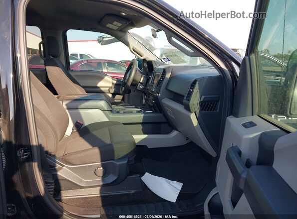 1FTEW1CP9JKD02458 2018 FORD F150 Black Սալոնի դիմացի տեսք