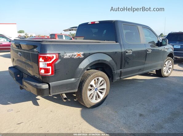 1FTEW1CP9JKD02458 2018 FORD F150 Black Հետևի աջ