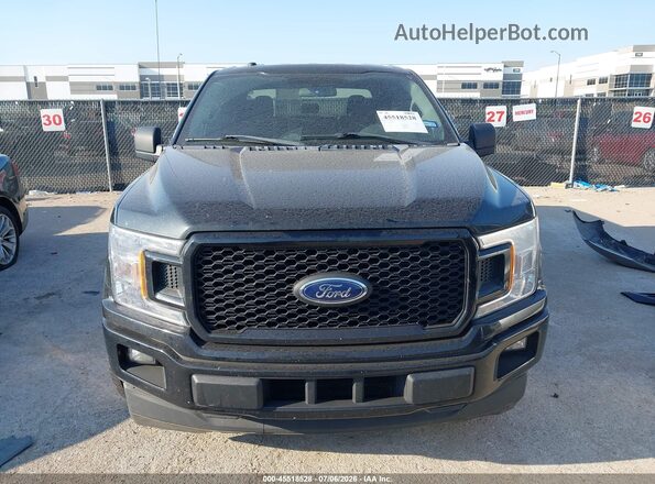 1FTEW1CP9JKD02458 2018 FORD F150 Black Սարքավորումների վահանակի տեսք