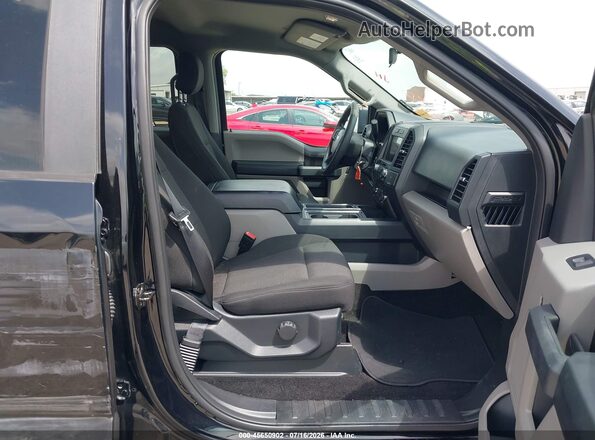 1FTEW1CP9JKD03464 2018 FORD F150 Black Vista interior delantera