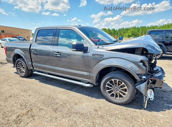 1FTEW1CP9JKD64328 2018 FORD F150 Gray Առջևի աջ