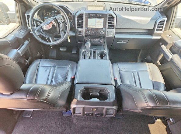 1FTEW1CP9JKD64328 2018 FORD F150 Gray Առջևի վահանակի տեսք