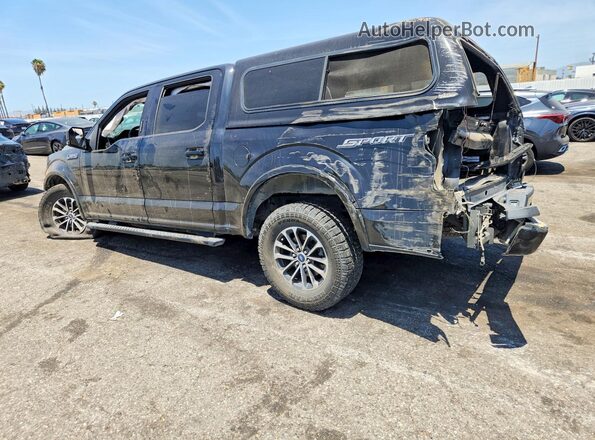 1FTEW1CP9JKF59328 2018 FORD F150 Gray უკანა მარცხენა