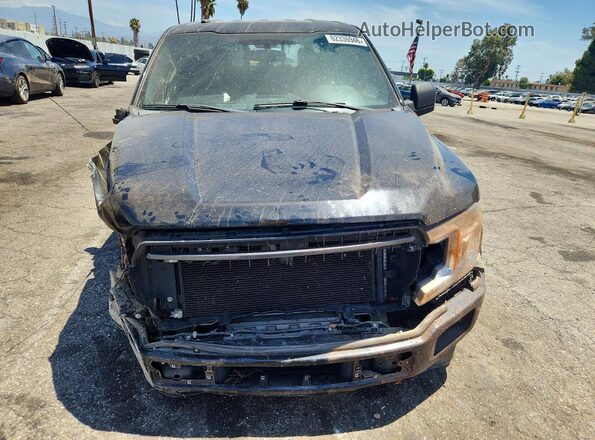 1FTEW1CP9JKF59328 2018 FORD F150 Gray წინა ხედი