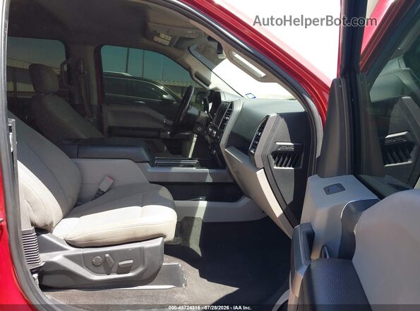 1FTEW1CP9KKC96503 2019 FORD F150 Maroon წინა სალონის ხედი