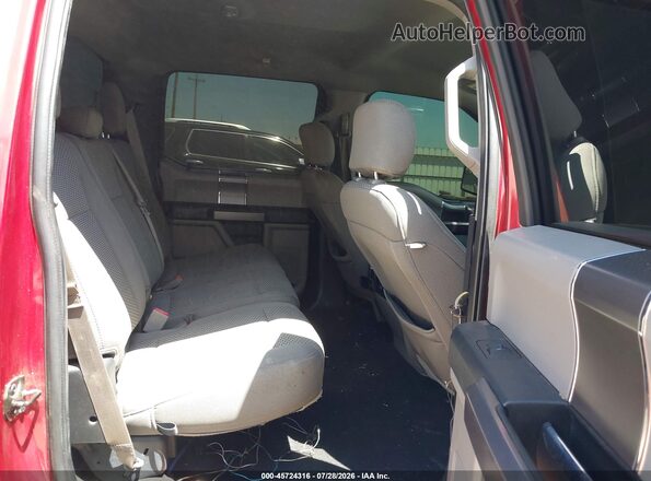 1FTEW1CP9KKC96503 2019 FORD F150 Maroon VIN კოდის სტიკერის ხედი