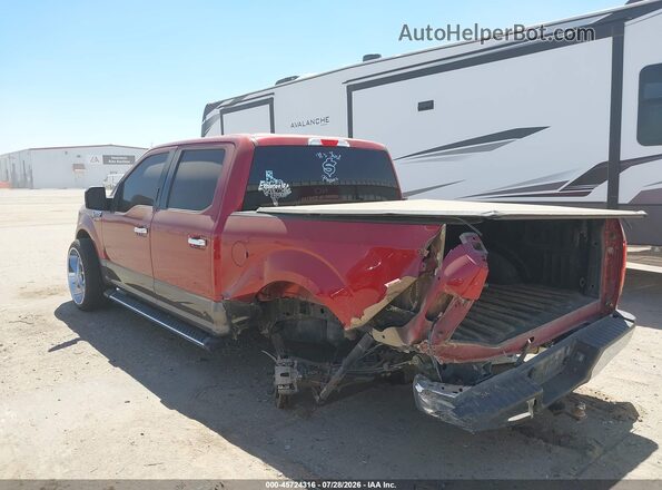 1FTEW1CP9KKC96503 2019 FORD F150 Maroon უკანა მარცხენა
