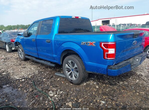 1FTEW1CP9KKD25787 2019 FORD F150 Синий Задняя левая четверть