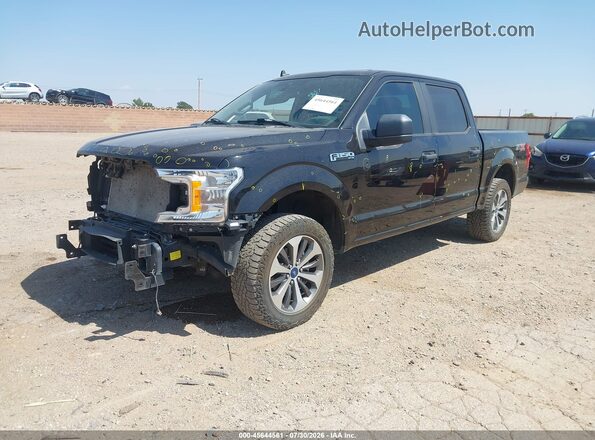 1FTEW1CP9LKD56751 2020 FORD F150 Black Przód lewy