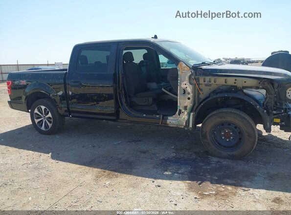 1FTEW1CP9LKD56751 2020 FORD F150 Black Widok z przodu