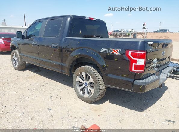 1FTEW1CP9LKD56751 2020 FORD F150 Black Tył lewy
