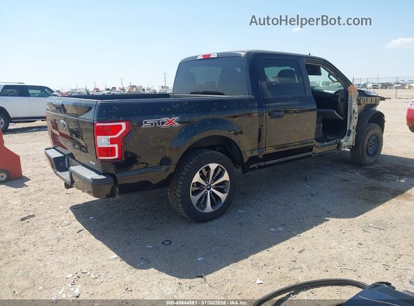 1FTEW1CP9LKD56751 2020 FORD F150 Black Tył prawy