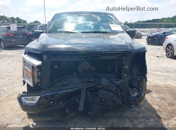 1FTEW1CP9MFB75126 2021 FORD F150 Черный Вид задней части салона