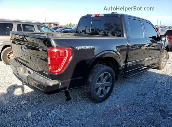 1FTEW1CP9MFC92267 2021 FORD F150 Black Հետևի աջ