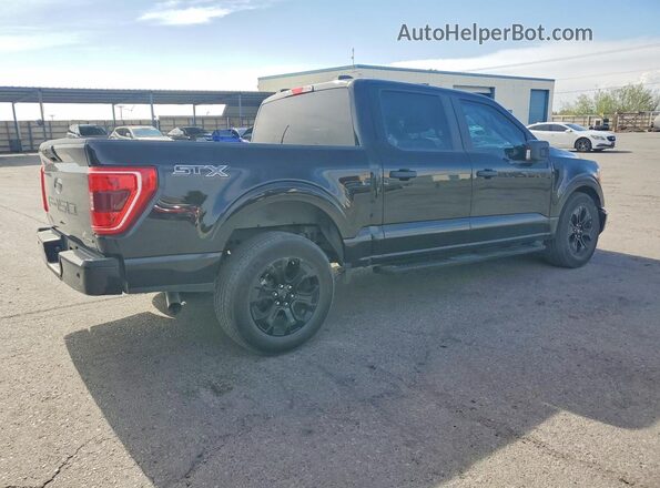 1FTEW1CP9NFA68286 2022 FORD F150 Black Задня права чверть