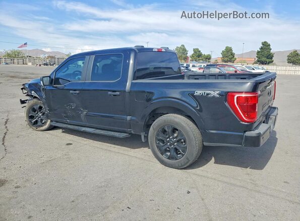 1FTEW1CP9NFA68286 2022 FORD F150 Black Задня ліва чверть