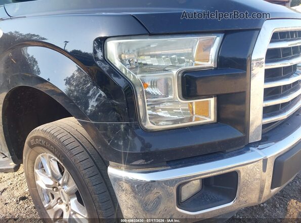 1FTEW1CPXGFB19913 2016 FORD F150 Black წინა ხედი