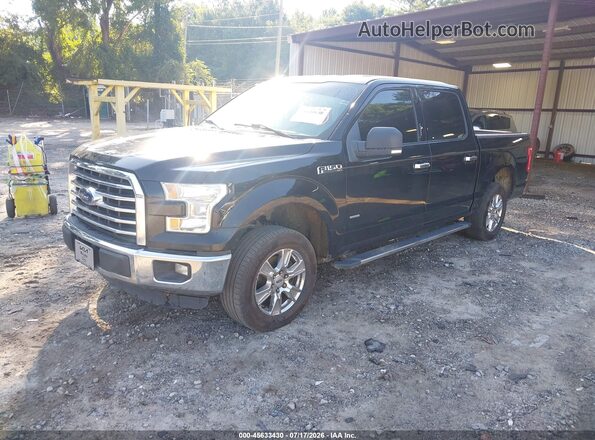 1FTEW1CPXGFB19913 2016 FORD F150 Black წინა მარცხენა ხედი სამი მეოთხედიდან