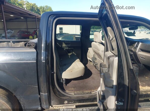 1FTEW1CPXGFB19913 2016 FORD F150 Black VIN კოდის სტიკერის ხედი