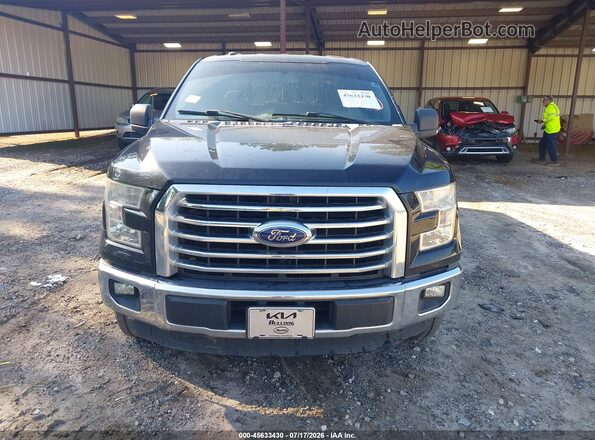 1FTEW1CPXGFB19913 2016 FORD F150 Black ხელსაწყოთა პანელის ხედი