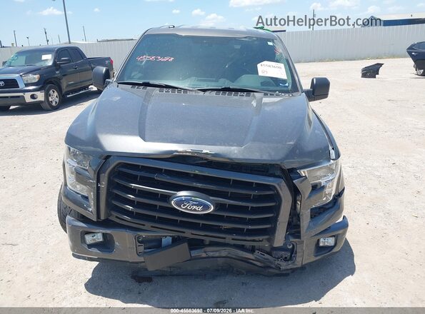 1FTEW1CPXHKC52499 2017 FORD F150 Gray Սարքավորումների վահանակի տեսք