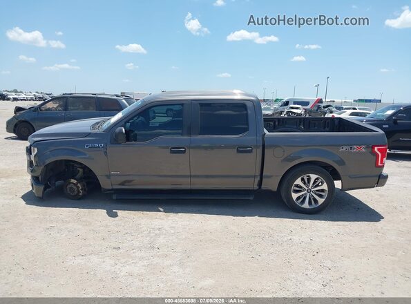 1FTEW1CPXHKC52499 2017 FORD F150 Gray Սալոնի 360 աստիճան տեսք