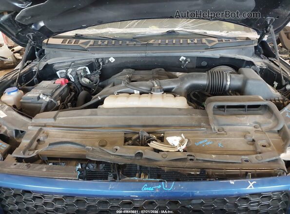 1FTEW1CPXJFC92841 2018 FORD F150 Blue უკანა ხედი