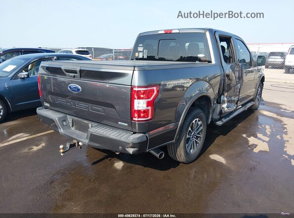 1FTEW1CPXJFD66789 2018 FORD F150 Gray Rear right