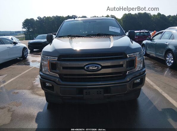 1FTEW1CPXJFD66789 2018 FORD F150 Gray Instrument cluster view