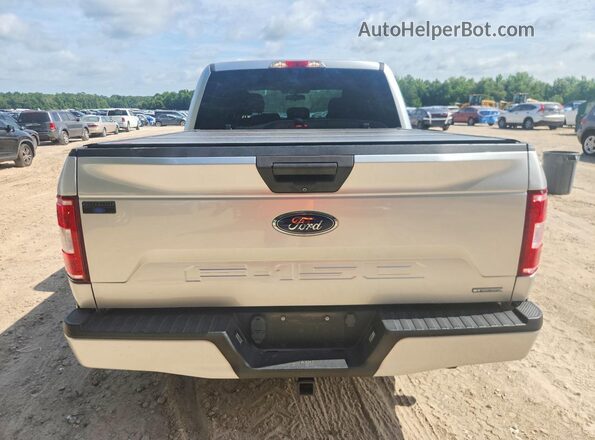 1FTEW1CPXJFE13822 2018 FORD F150 Silver Հետևի տեսք