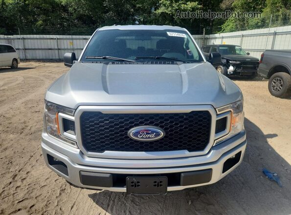 1FTEW1CPXJFE13822 2018 FORD F150 Silver Դիմացի տեսք