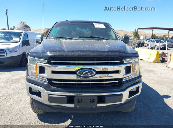 1FTEW1CPXJKD72325 2018 FORD F150 Black Սարքավորումների վահանակի տեսք