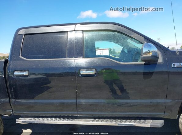 1FTEW1CPXJKD72325 2018 FORD F150 Black Սալոնի հետևի տեսք