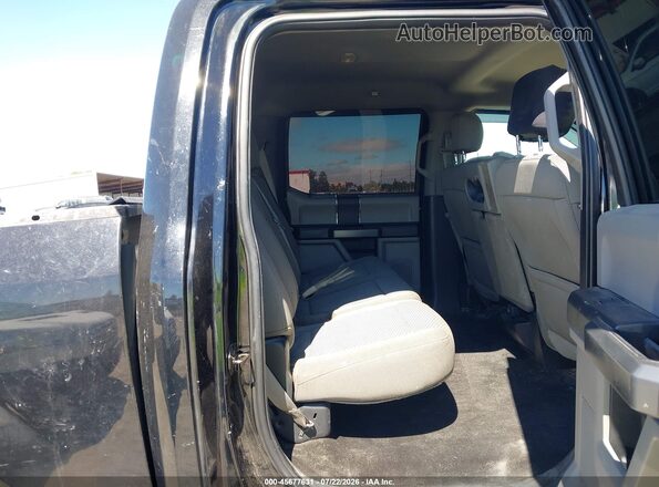 1FTEW1CPXJKD72325 2018 FORD F150 Black VIN կոդի պիտակի տեսք
