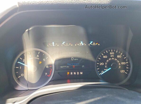 1FTEW1CPXLKD24830 2020 FORD F150 Charcoal Widok zestawu wskaźników