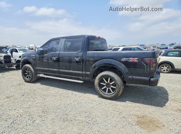 1FTEW1CPXLKF03840 2020 FORD F150 Black Rear left